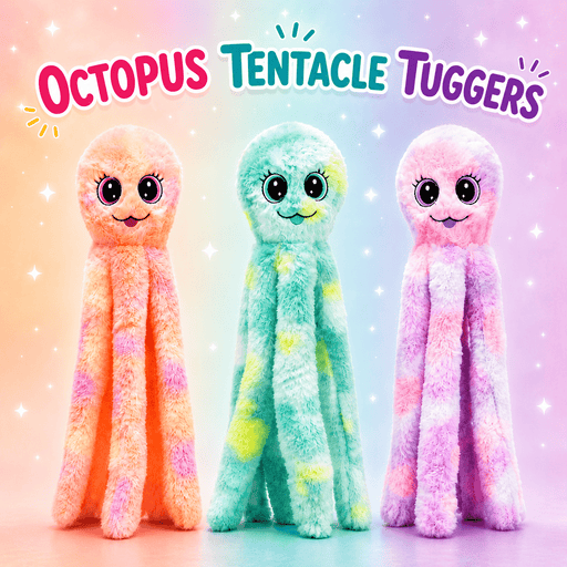 19" Octopus Tentacle Tugger Dog Toy