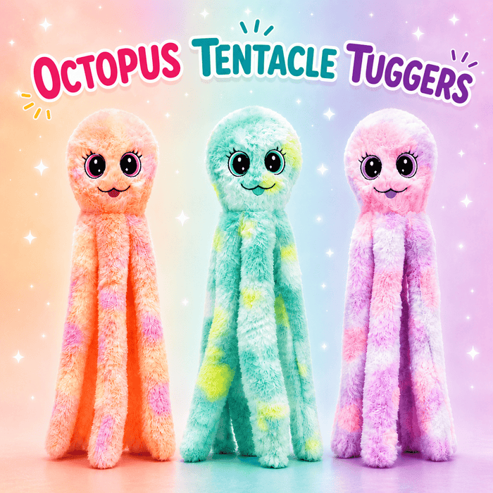 19" Octopus Tentacle Tugger Dog Toy