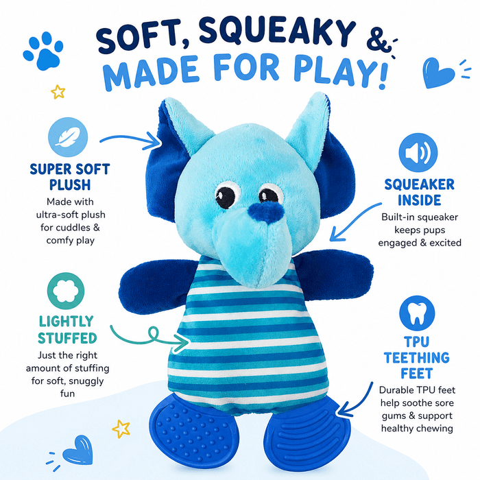 10" Soft Dog Toy Collection
