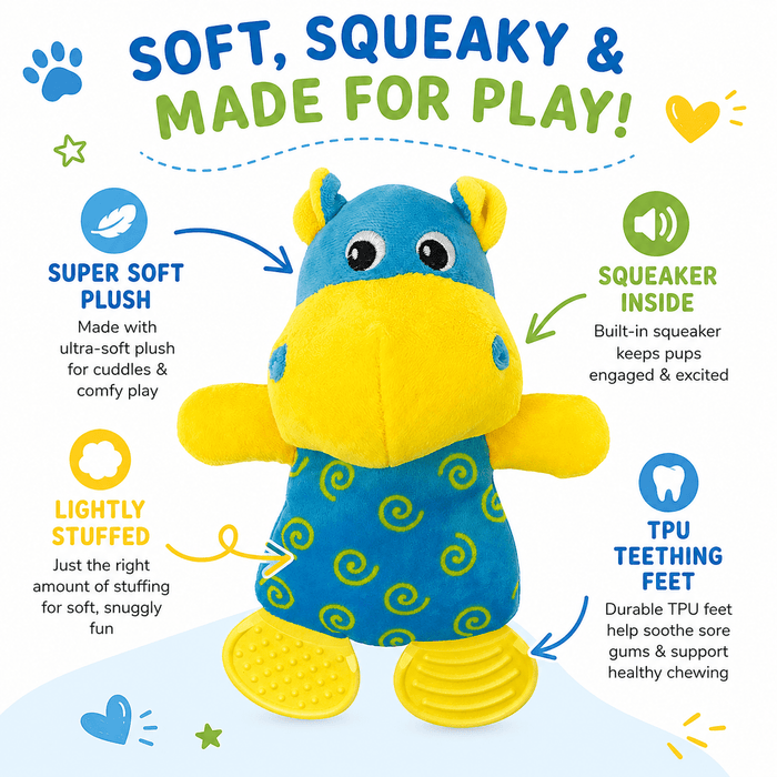 10" Soft Dog Toy Collection