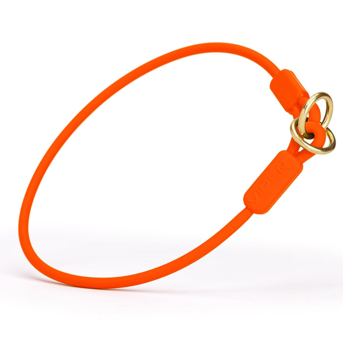 Viper Round Biothane Slip Collar with Brass Hardware