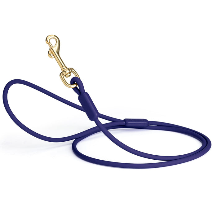 Viper Round Biothane Dog Lead with Brass Hardware