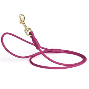 Viper Round Biothane Dog Lead with Brass Hardware