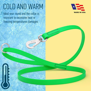 Viper Biothane Dog Leash with SPRENGER Stainless Steel Hook