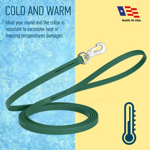 Viper Long Line 10 ft Biothane Dog Lead with SPRENGER Stainless Steel Hook