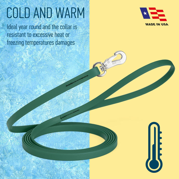 Viper Long Line 10 ft Biothane Dog Lead with SPRENGER Stainless Steel Hook