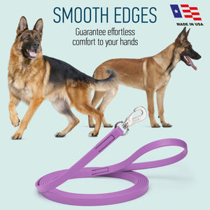 Viper Long Line 20 ft Biothane Dog Lead with SPRENGER Stainless Steel Hook