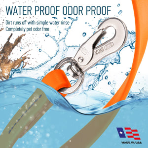 Viper Long Line 20 ft Biothane Dog Lead with SPRENGER Stainless Steel Hook