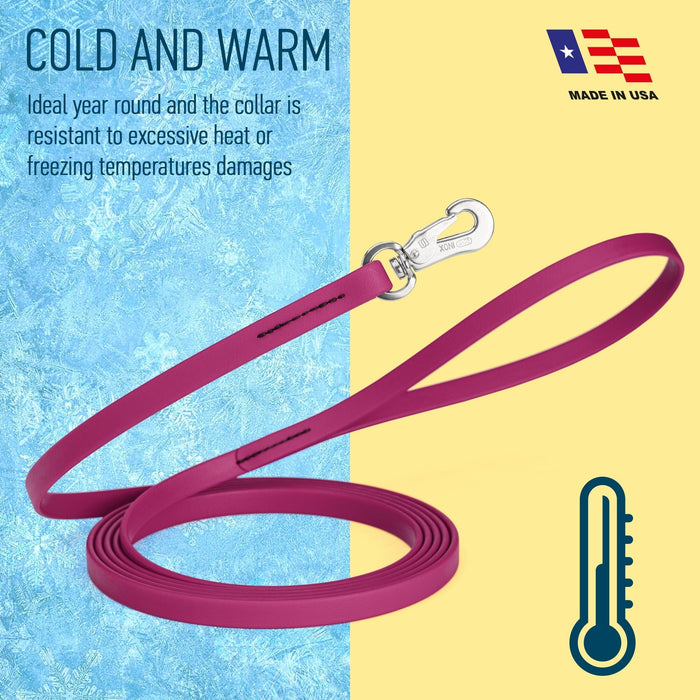 Viper Long Line 20 ft Biothane Dog Lead with SPRENGER Stainless Steel Hook