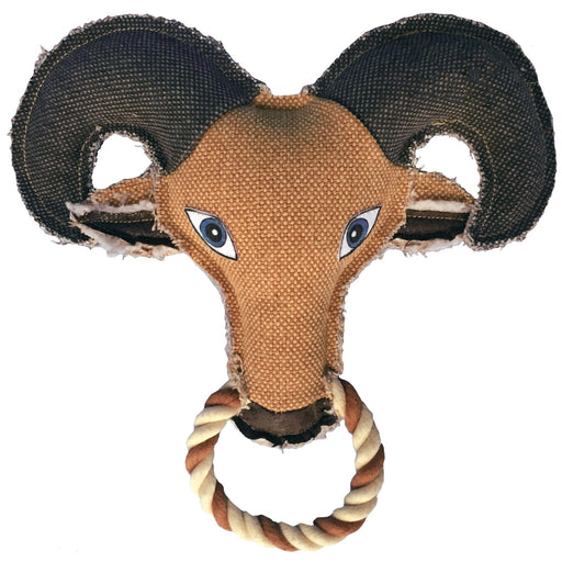 10" Nature Goat Animal Squeaky Toy