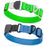 Biothane collars for dogs with black or silver Herm Sprenger buckle and metal D-ring, adjustable, waterproof and odor resistant