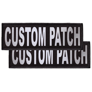 Personalized Removable Reflective Patches (Set of 2)