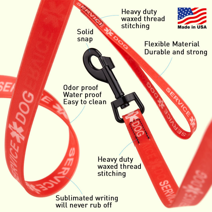 Biothane Service Dog Collar Or Leash