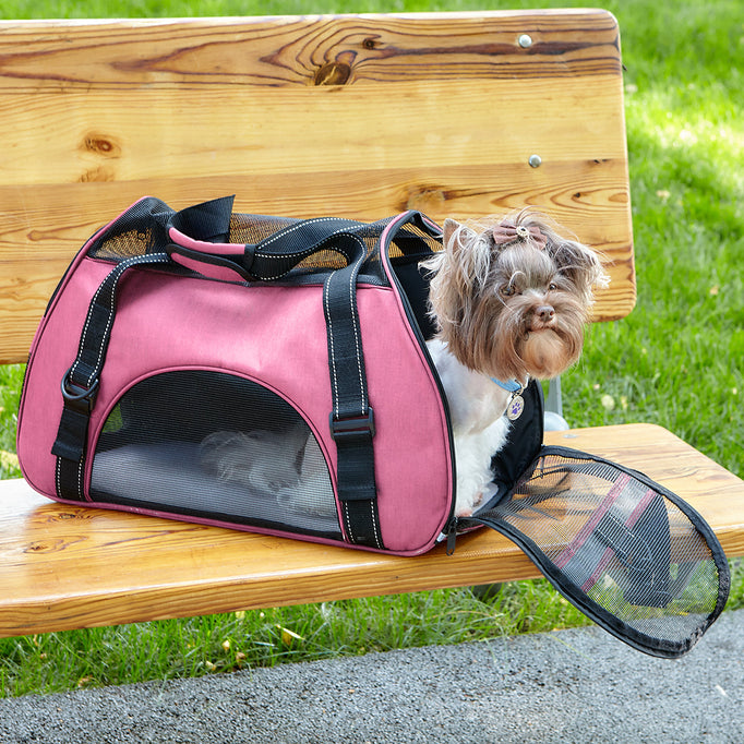 Dog carrier used for car and airline travel