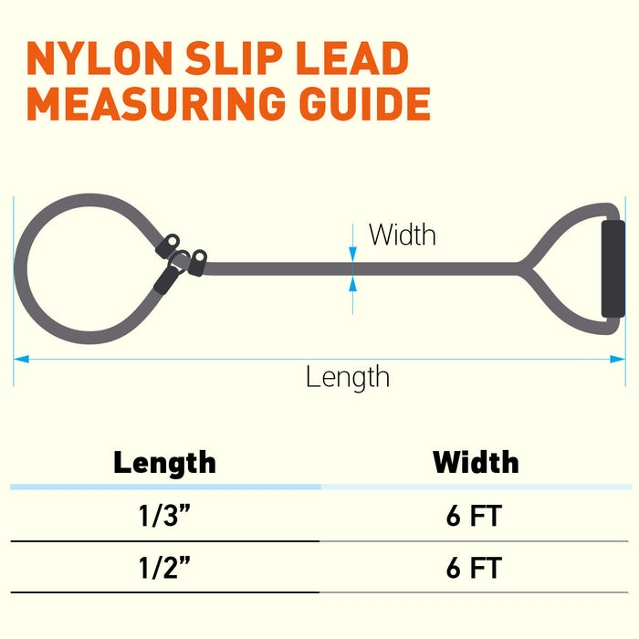 Round Nylon Slip Lead