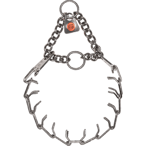 Herm Sprenger - MICRO-PLUS Training Collar with Center-Plate and Assembly Chain – Stainless steel