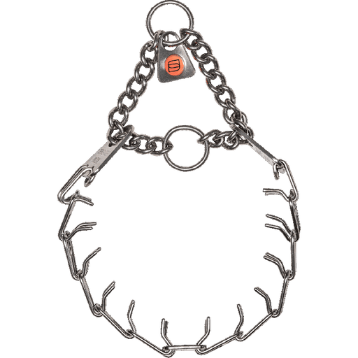 Herm Sprenger - MICRO-PLUS Training Collar with Center-Plate and Assembly Chain – Stainless steel