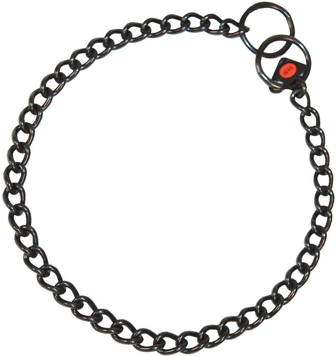 Herm Sprenger Black Stainless Streel Choke Chain Collar 2.5mm