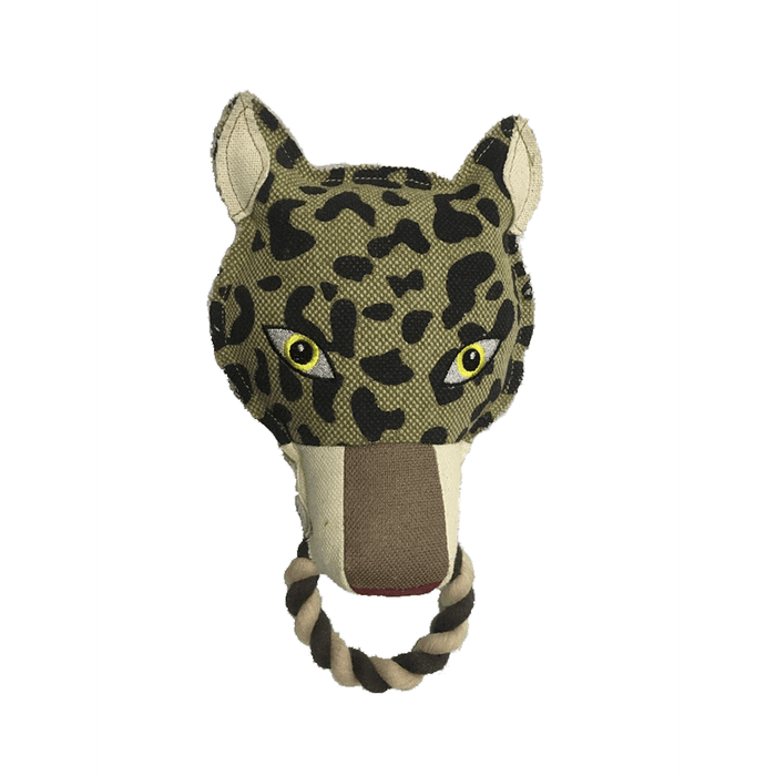 10" Nature Leopard Animal Squeaky Toy