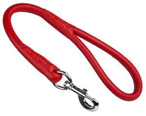 Soft Leather Round Traffic Lead