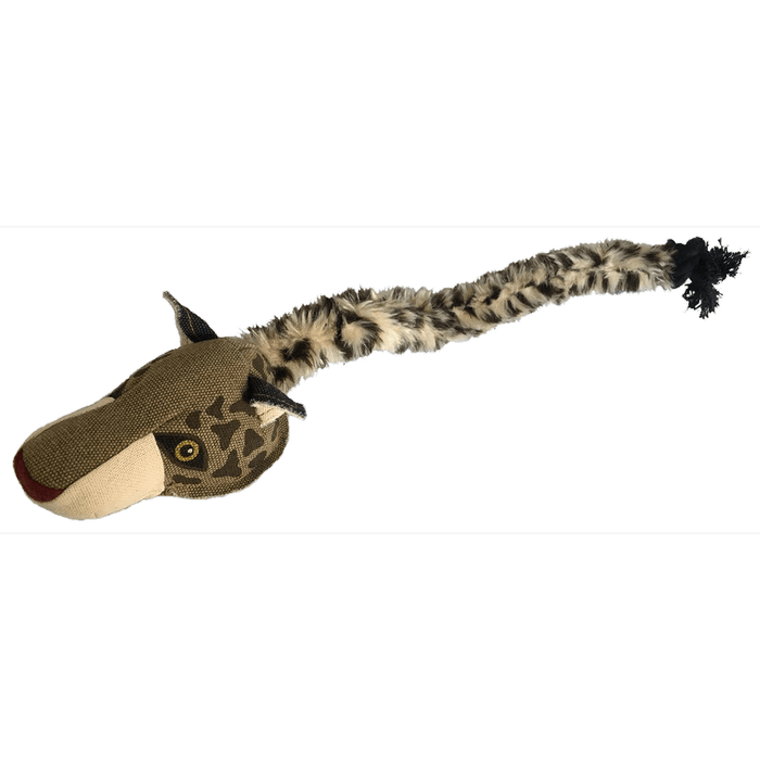 22" Safari Leopard Animal Toy with Embedded Ball & Rope