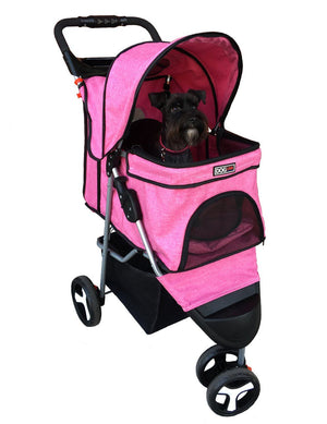 Casual Pet Stroller with a Removable Cup Holder