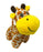 6" Giraffe Mini Dog Toy