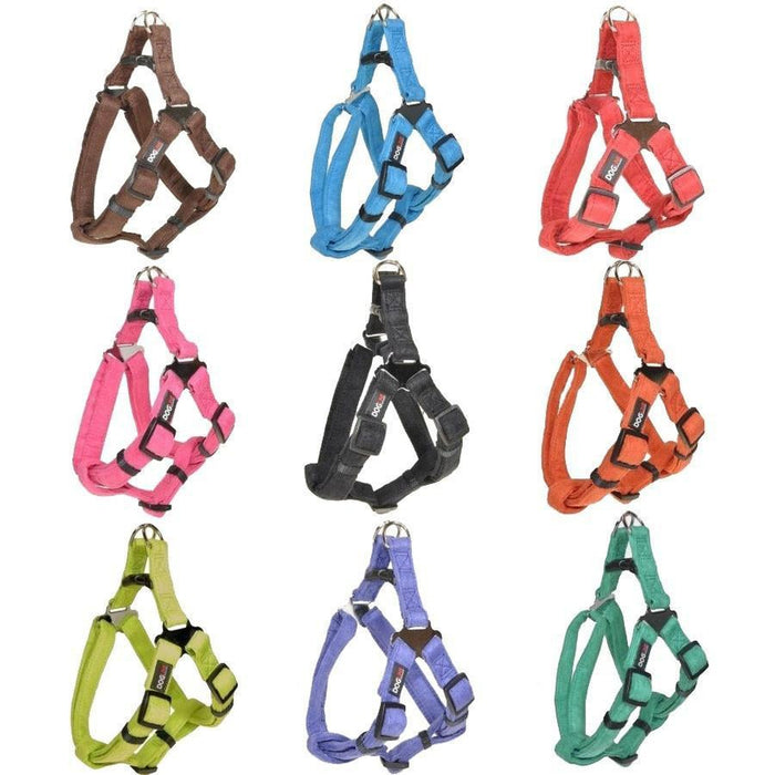 Comfort Microfiber Flat Step-In Harness