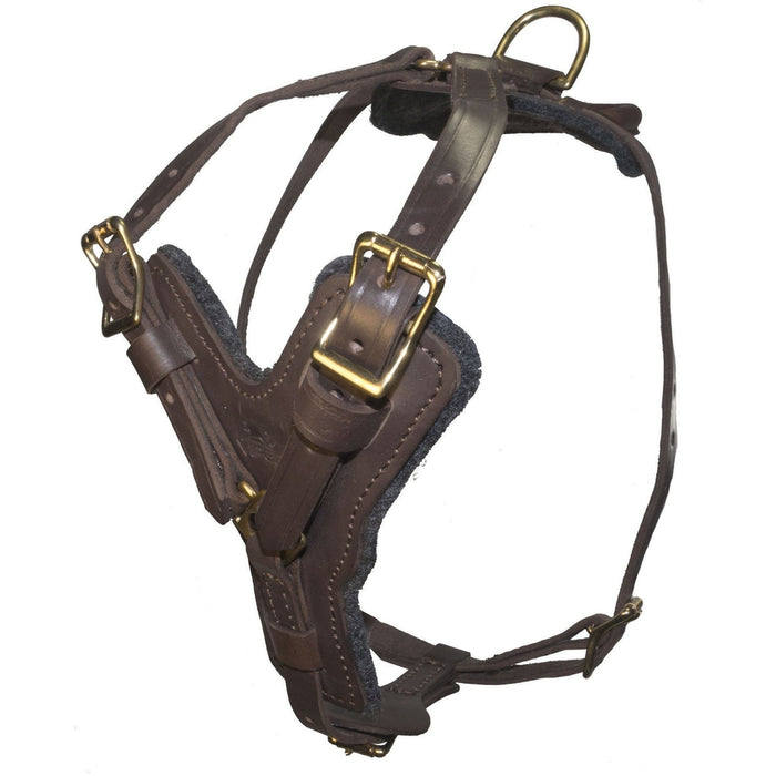 Viper Typhoon Leather Working Dog Harness