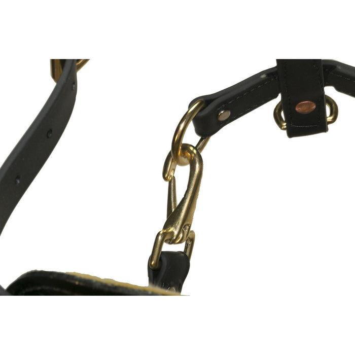 Viper Surge Biothane Working Dog Harness - Brass Hardware